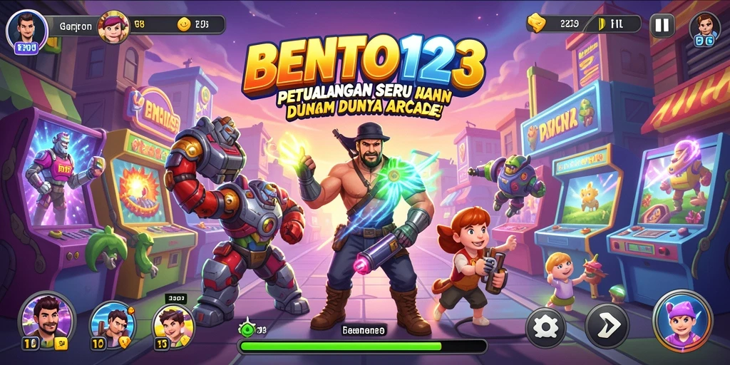 Tampilan gameplay BENTO123 yang menarik dan penuh aksi.