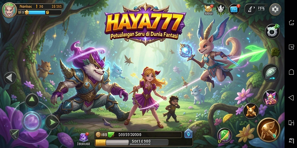 Tampilan gameplay HAYA777 yang seru dan penuh tantangan.