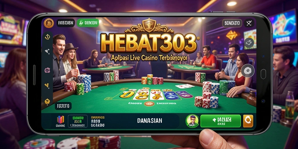 Gameplay Live Casino yang seru dan interaktif di HEBAT303.