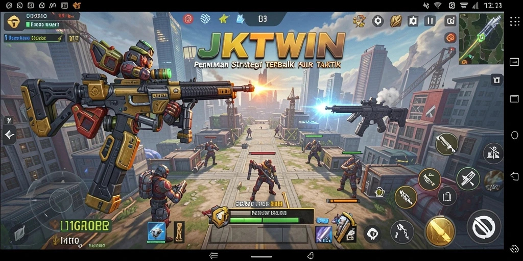 Tampilan menarik dari gameplay JKTWIN yang penuh strategi.