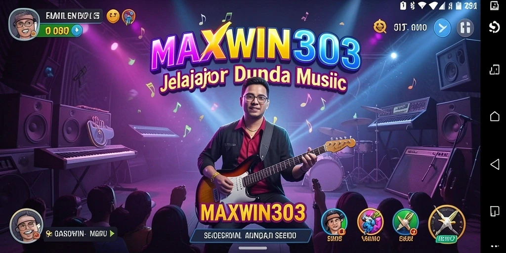 Tampilan menarik dari gameplay interaktif MAXWIN303.