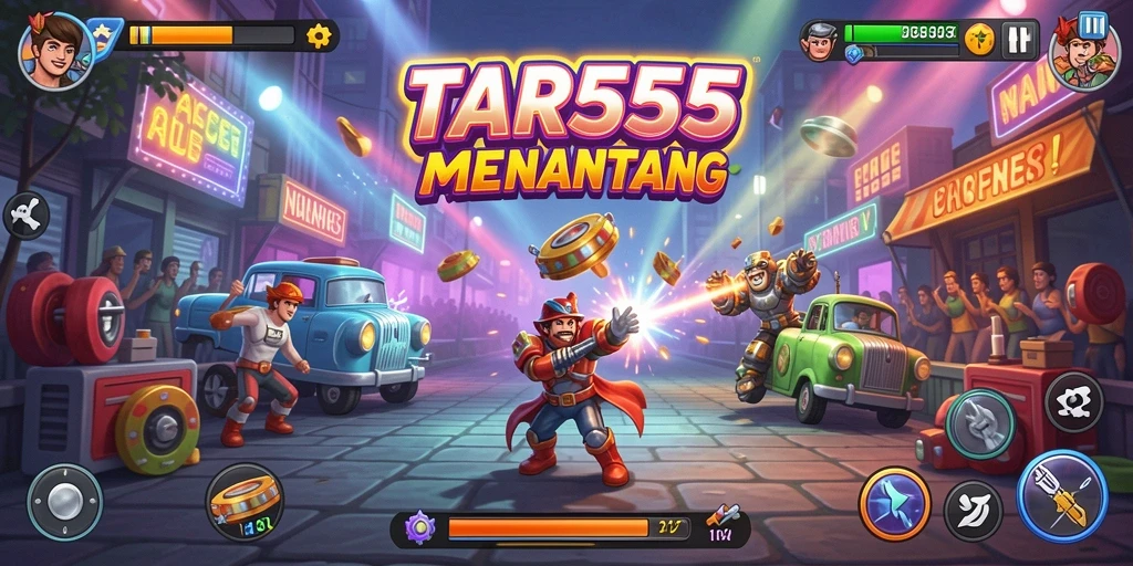 Screenshot TAR555 menunjukkan gameplay seru dengan tantangan yang menarik.
