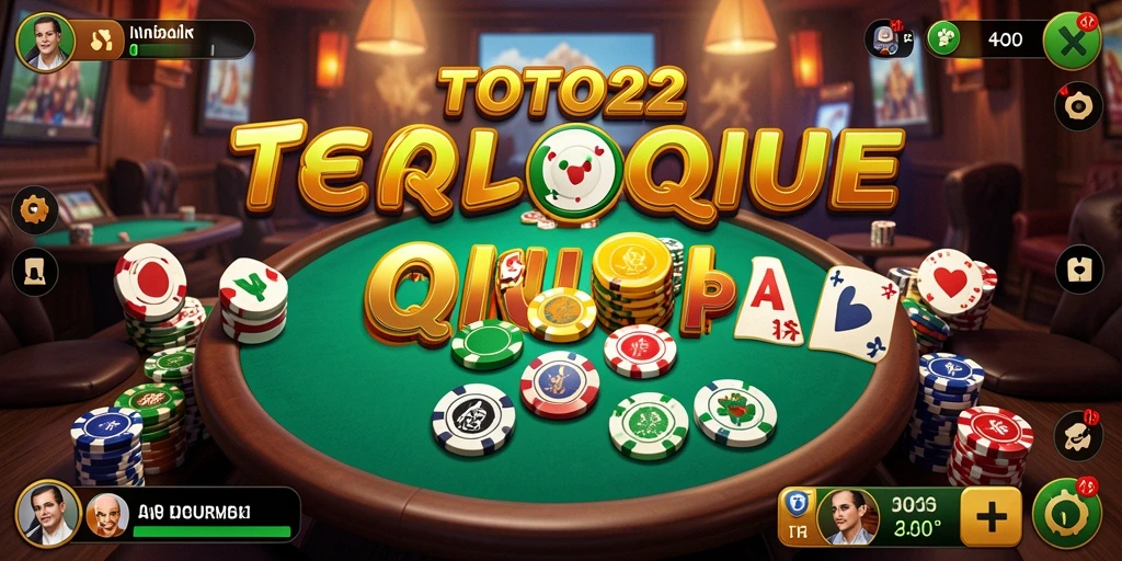 Tangkapan layar TOTO22 dengan gameplay QiuQiu yang menegangkan.