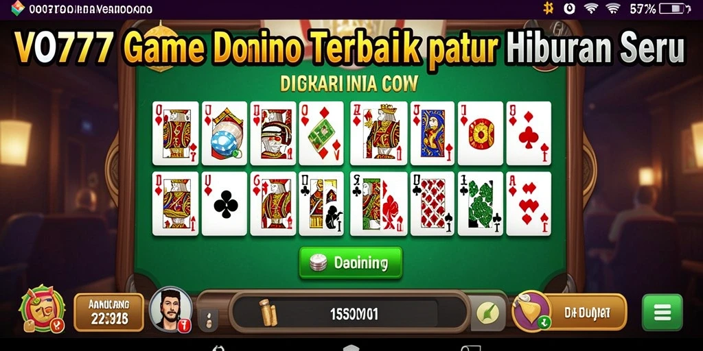 Screenshot utama VO777 menunjukkan gameplay yang seru dan interaktif.
